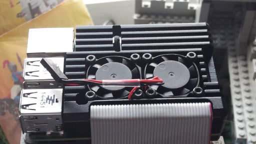 Carnine-Prototyp mit per PWM gesteuerten Lüftern